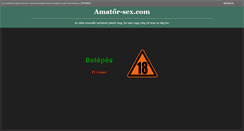 Desktop Screenshot of amator-sex.com